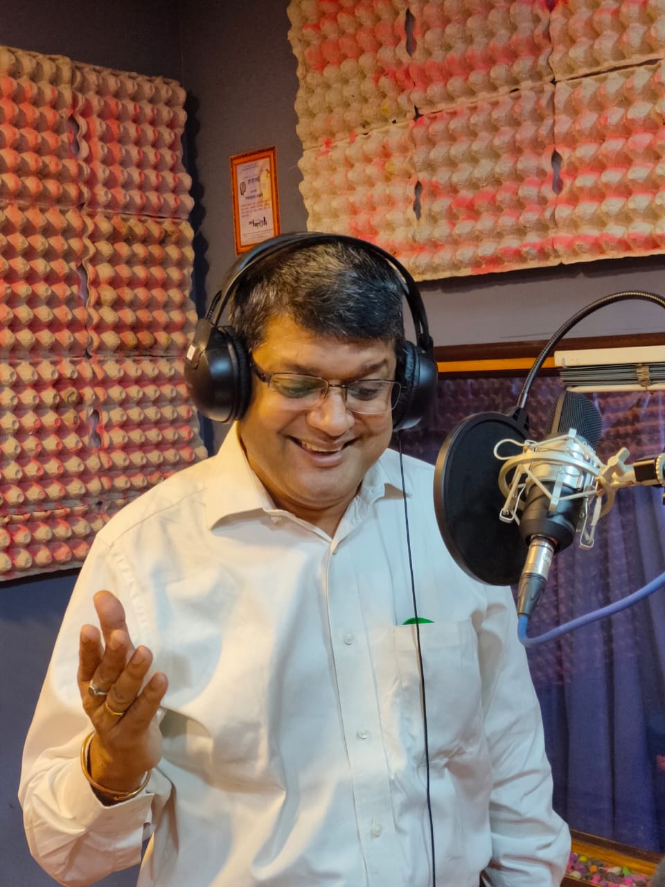 Voice-over Artist Mr. Bivash Dutta in Baranagar